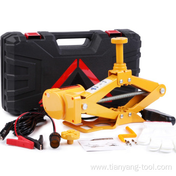 12V 3T Electrical Flooring Scissor Car Jack